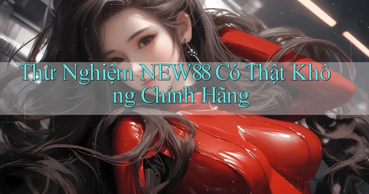 thử nghiệm new88 có thật không chính hãng