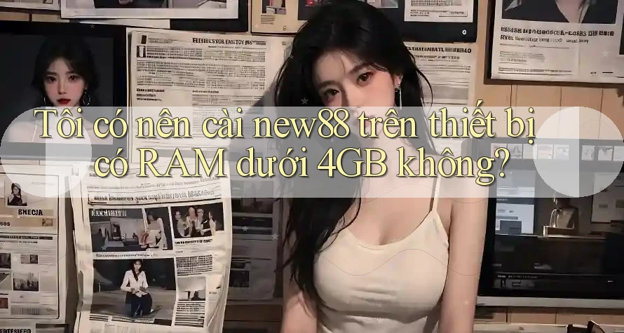 Tôi có nên cài new88 trên thiết bị có RAM dưới 4GB không?