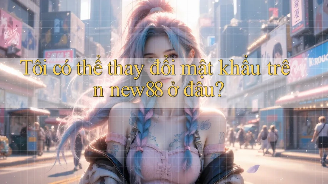 Tôi có thể thay đổi mật khẩu trên new88 ở đâu?
