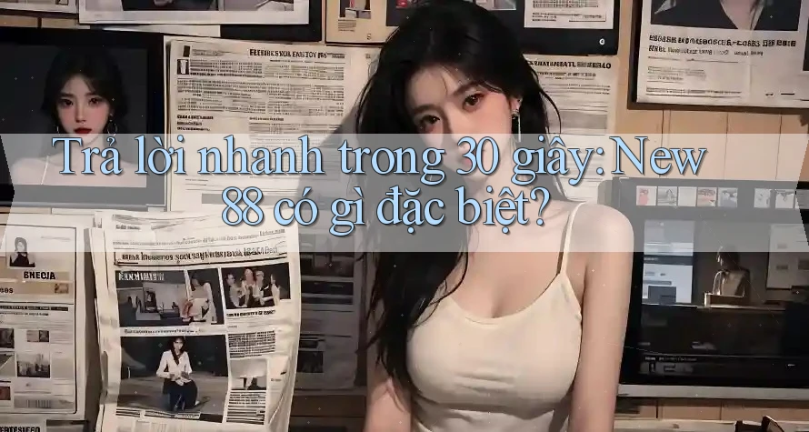 Trả lời nhanh trong 30 giây: New88 có gì đặc biệt?