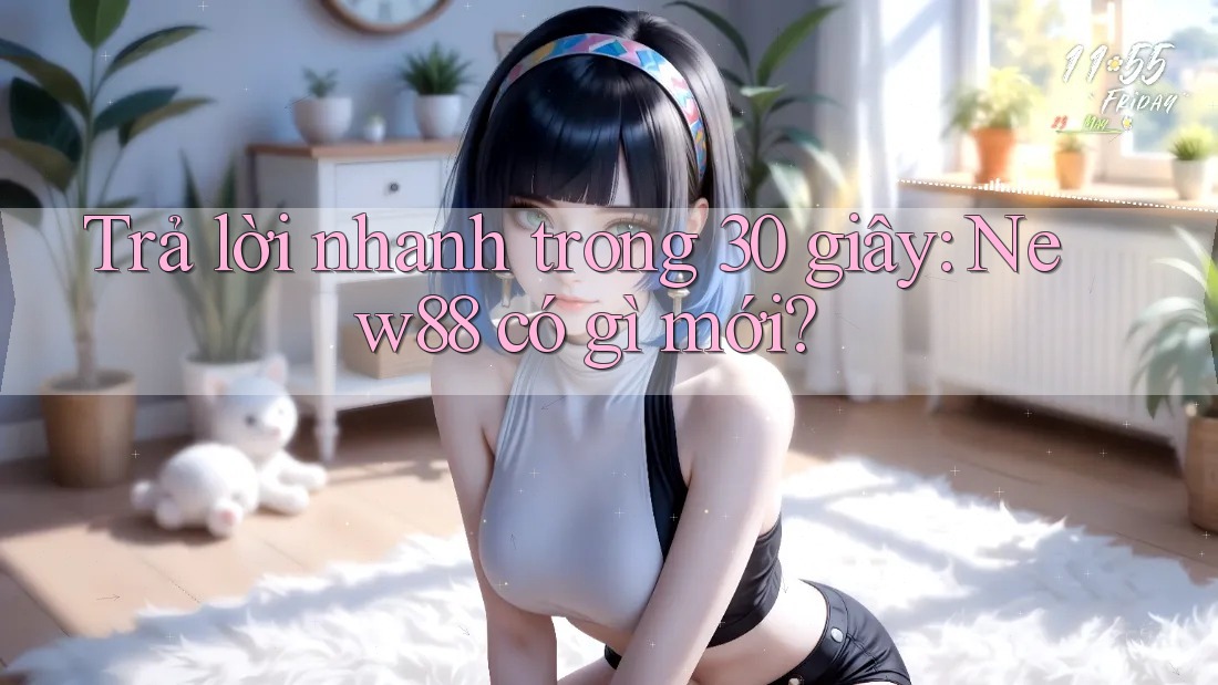 Trả lời nhanh trong 30 giây: New88 có gì mới?