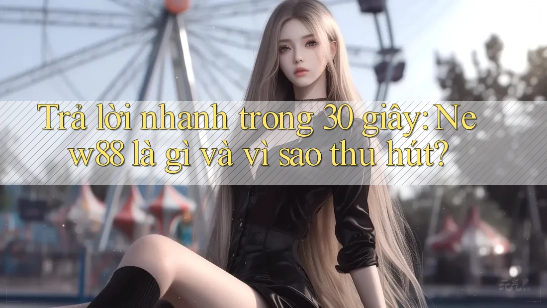 Trả lời nhanh trong 30 giây: New88 là gì và vì sao thu hút?