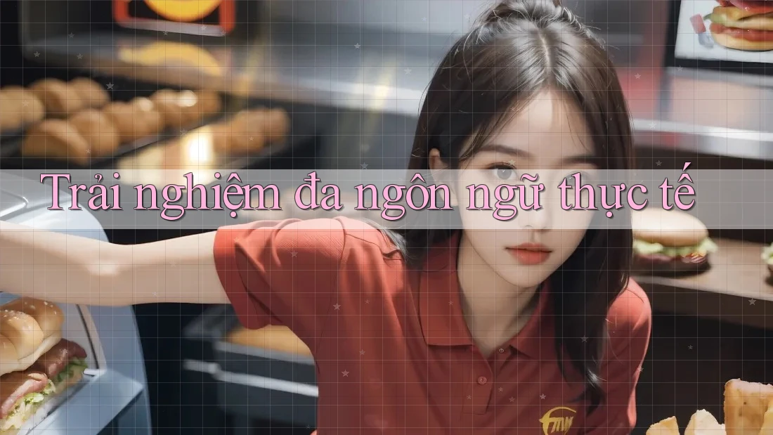 Trải nghiệm đa ngôn ngữ thực tế