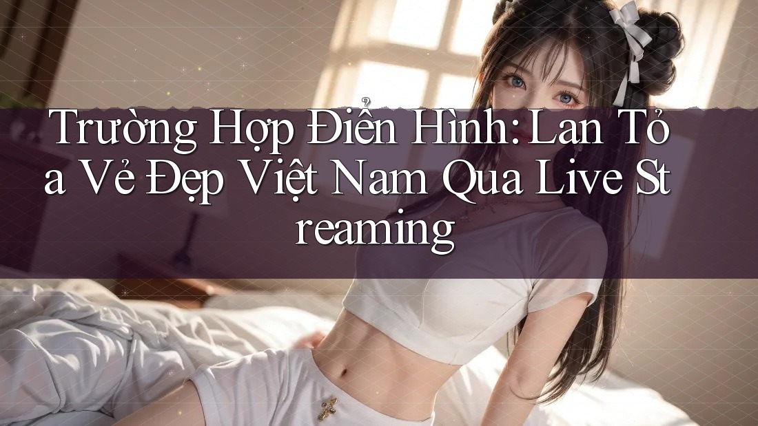 Trường Hợp Điển Hình: Lan Tỏa Vẻ Đẹp Việt Nam Qua Live Streaming