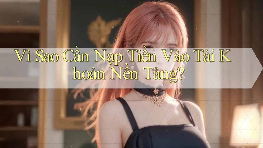 Vì Sao Cần Nạp Tiền Vào Tài Khoản Nền Tảng?